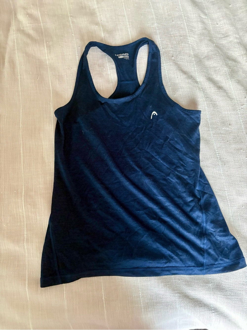 Head Navy Racerback Athletic Tank Top